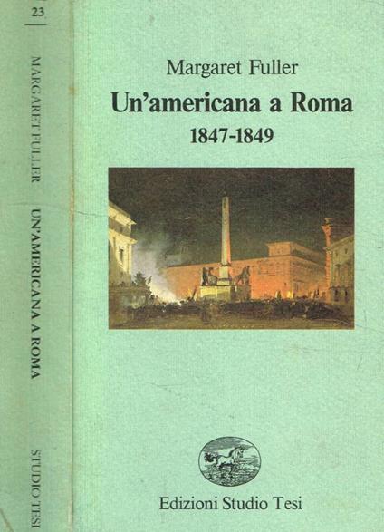 Un'americana a Roma - copertina