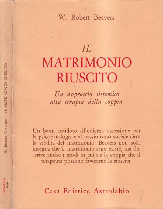 Il matrimonio riuscito - copertina