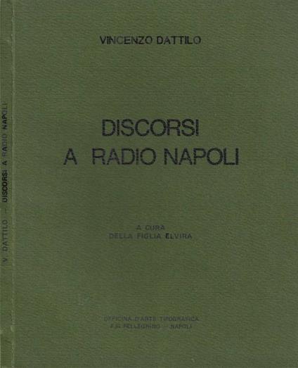 Discorsi a Radio Napoli - copertina