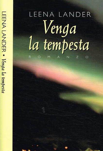 Venga la tempesta - copertina