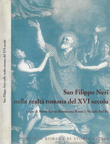 San Filippo Neri nella realtà romana del XVI secolo - copertina