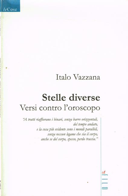 STELLE DIVERSE - copertina