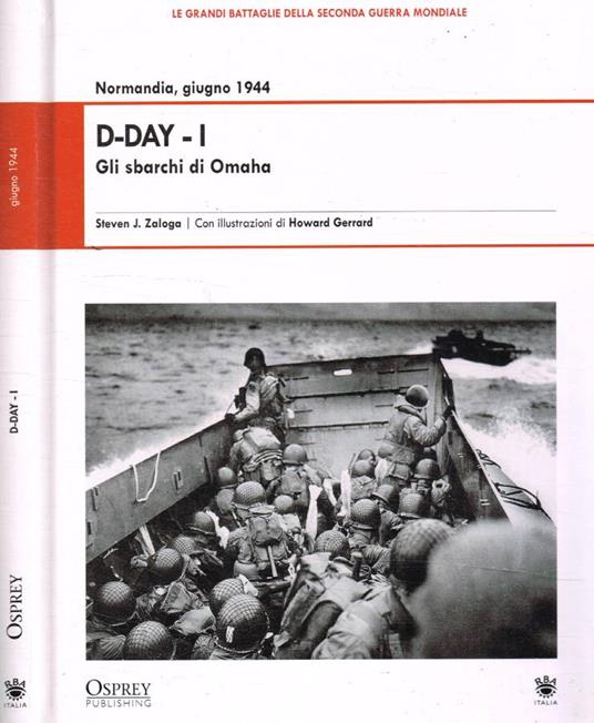 Normandia, giugno 1944. D-Day-I, Gli sbarchi di Omaha - copertina