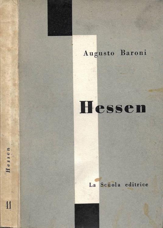 Sergio Hessen - Augusto Baroni - copertina