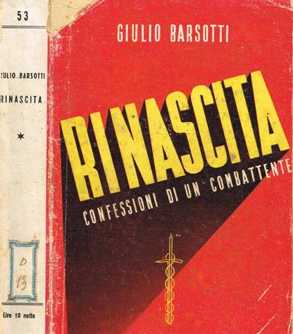 Rinascita - Giulio Barsotti - copertina