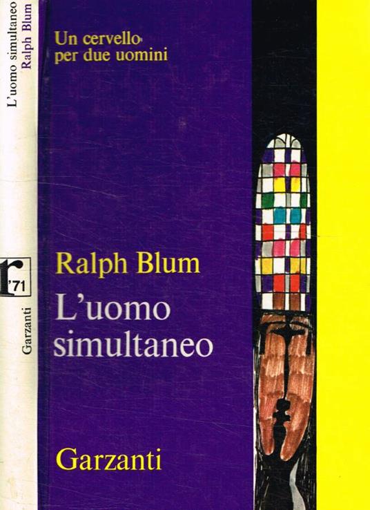 L' uomo simultaneo - Ralph Blum - copertina