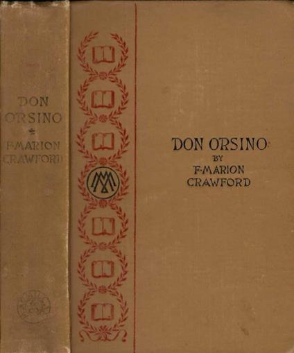 Don Orsino - F. Marion Crawford - copertina