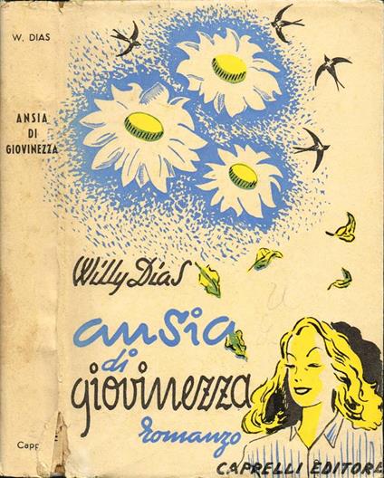 Ansia di giovinezza - Willy Dias - copertina