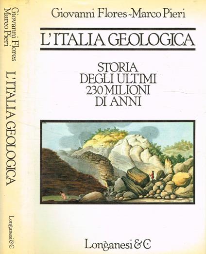 L' Italia geologica - Giovanni Flores - copertina