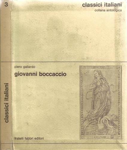 Giovanni Boccaccio - Piero Gallardo - copertina