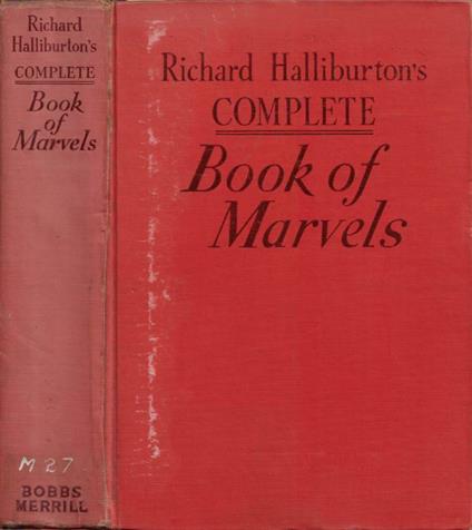 Complete Book of Marvels - Richard Halliburton - copertina