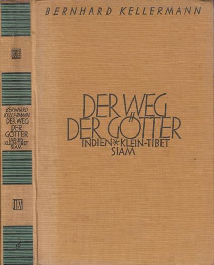 Der weg der gotter - Bernhard Kellermann - copertina