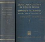 Leggi complementari al codice penale e Costituzione della Repubblica Vol. II