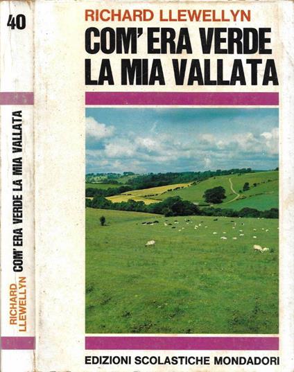 Com'era verde la mia vallata - Richard Llewellyn - copertina