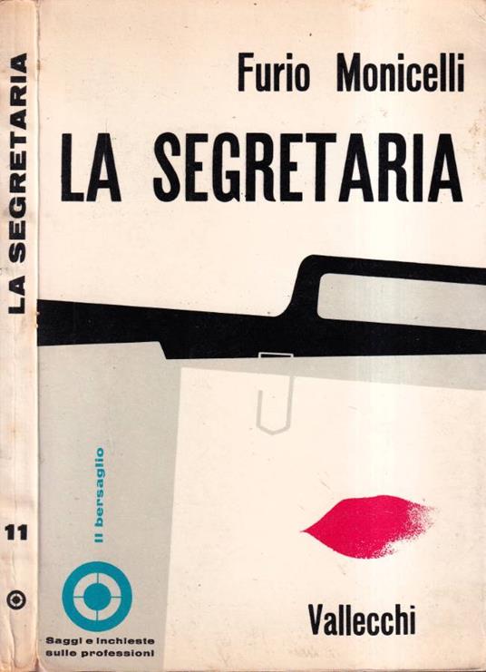 La segretaria - Furio Monicelli - copertina