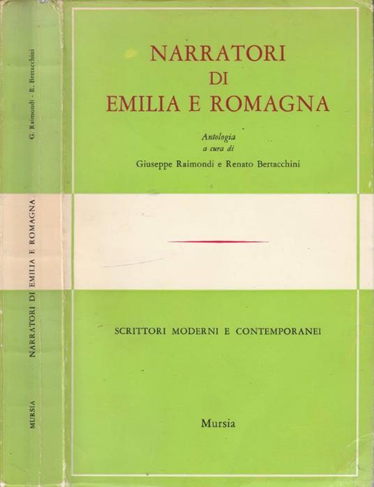 Narratori di Emilia e Romagna - Giuseppe Raimondi - copertina
