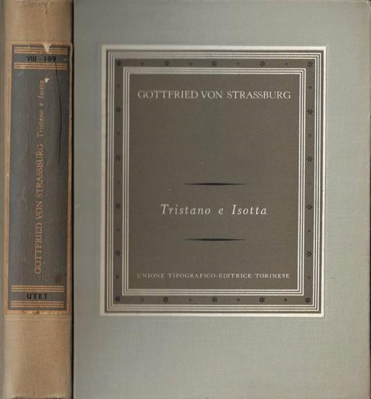 Tristano e Isotta - Gottfried von Strassburg - copertina