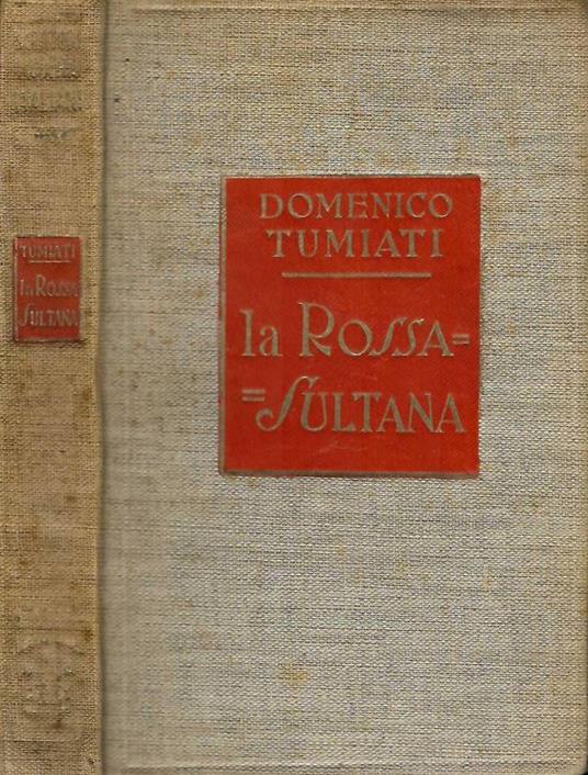 La rossa sultana - Domenico Tumiati - copertina