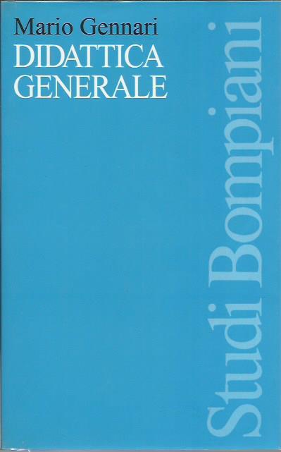 Didattica generale - Mario Gennari - copertina