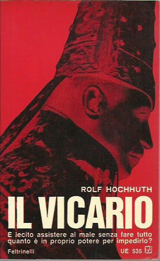 Il Vicario - Rolf Hochhuth - copertina