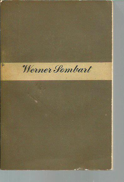 Il Borghese - Werner Sombart - copertina