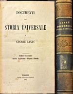 Documenti alla Storia Universale di Cesare Cantù. Tomo secondo in due volumi