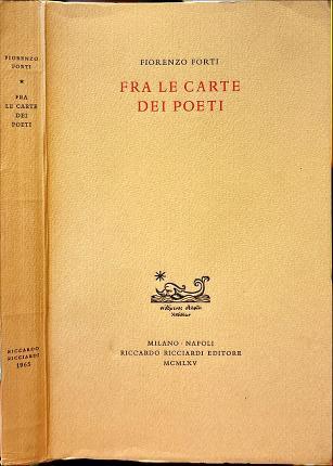 Fra le carte dei poeti - Fiorenzo Forti - copertina