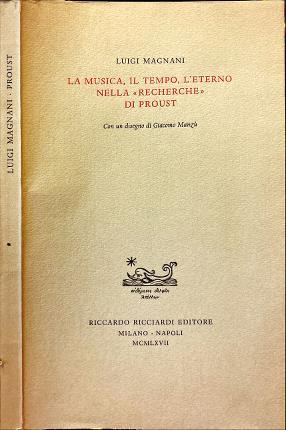 musica, il tempo, l' eterno nella Recherche di Proust - Luigi Magnani - copertina