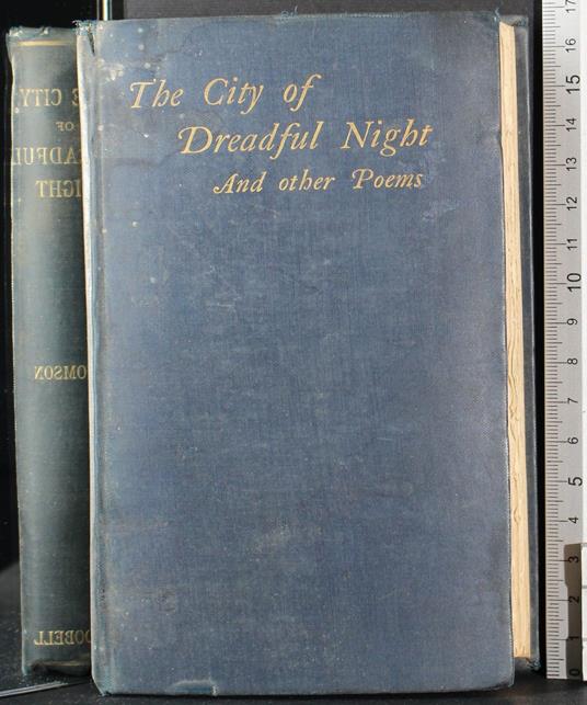 The City Of Dreadful Night And Other Poems - James Thompson - copertina