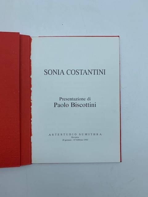 Sonia Costantini. Artestudio Sumithra, Ravenna, 1995 - Paolo Biscottini - copertina