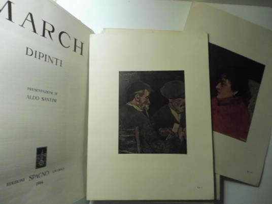 March. Dipinti. Presentazione di Aldo Santini - Aldo Santini - copertina