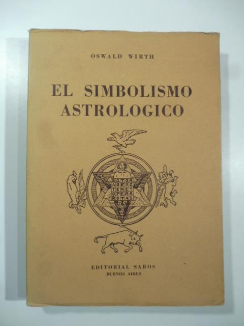 El simbolismo astrologico - Oswald Wirth - copertina