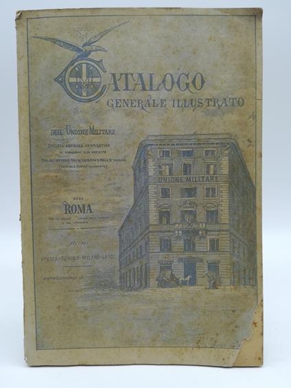 Catalogo generale illustrato dell'Unione militare 1890-91 - copertina