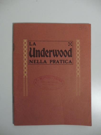 La Underwood nella pratica - copertina