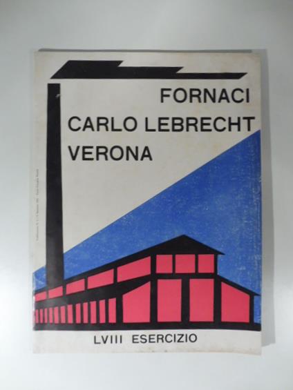 Fornaci. Carlo Lebrecht, Verona. Catalogo - copertina