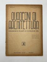 Quaderni di architettura. Collezione di progetti di costruzioni edili, 4. Sette progetti di case per una famiglia dell'architetto Mario Bellina