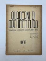 Quaderni di architettura. Collezione di progetti di costruzioni edili, 8-9. Villaggi marini dell'architetto Mario Bellina