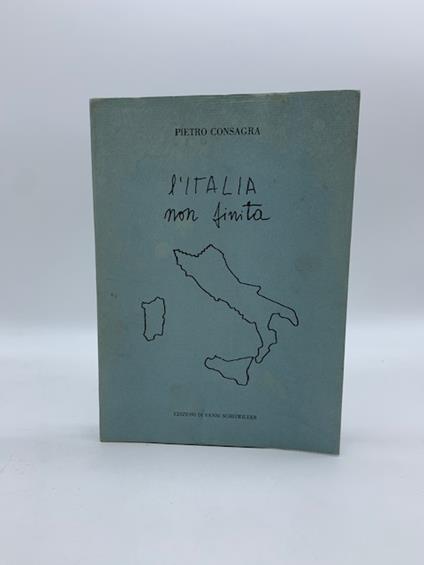 L' Italia non finita - Pietro Consagra - copertina