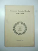 Monumenta Germanie Historicae 1819-1969