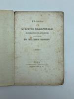 Elogio di Giuseppe Calandrelli matematico ed astronomo