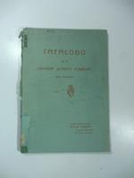 Catalogo della celebre ed interessante collezione di oggetti d'arte appartenente alla ricca e patrizia famiglia genovese...Commissaire priseur Sig. Lino Pesaro. 23 - 24 maggio 1910