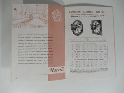 Aspiratori Marelli. Catalogo - copertina