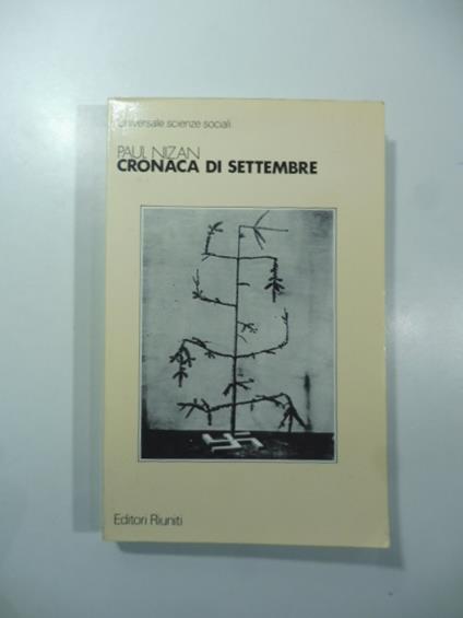 Cronaca di settembre - Paul Nizan - copertina