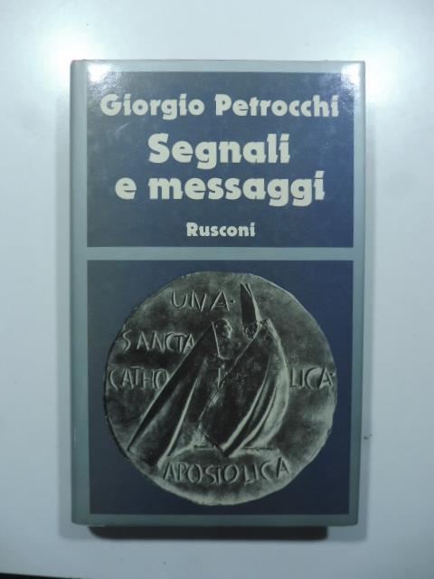 Segnali e messaggi - Giorgio Petrocchi - copertina