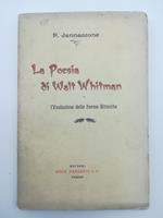La poesia di Walt Whitman e l'evoluzione delle forme ritmiche