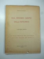 Sul decimo canto dell'Inferno. Lectura Dantis