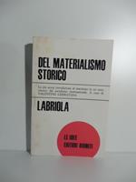 Del materialismo storico