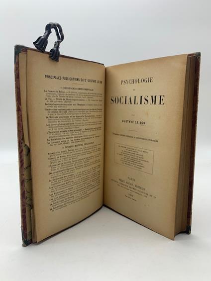 Psychologie du socialisme - Gustave Le Bon - copertina