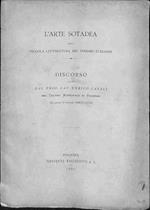 L' arte sotadea nella piccola letteratura del Verismo italiano. Discorso