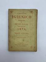 Almanacco igienico. Anno settimo 1872. Igiene d'Epicuro